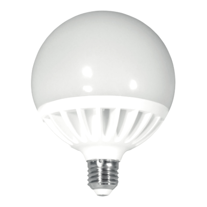 Pruhované LED žárovky G s plastovým povlakem z tlakově litého hliníku