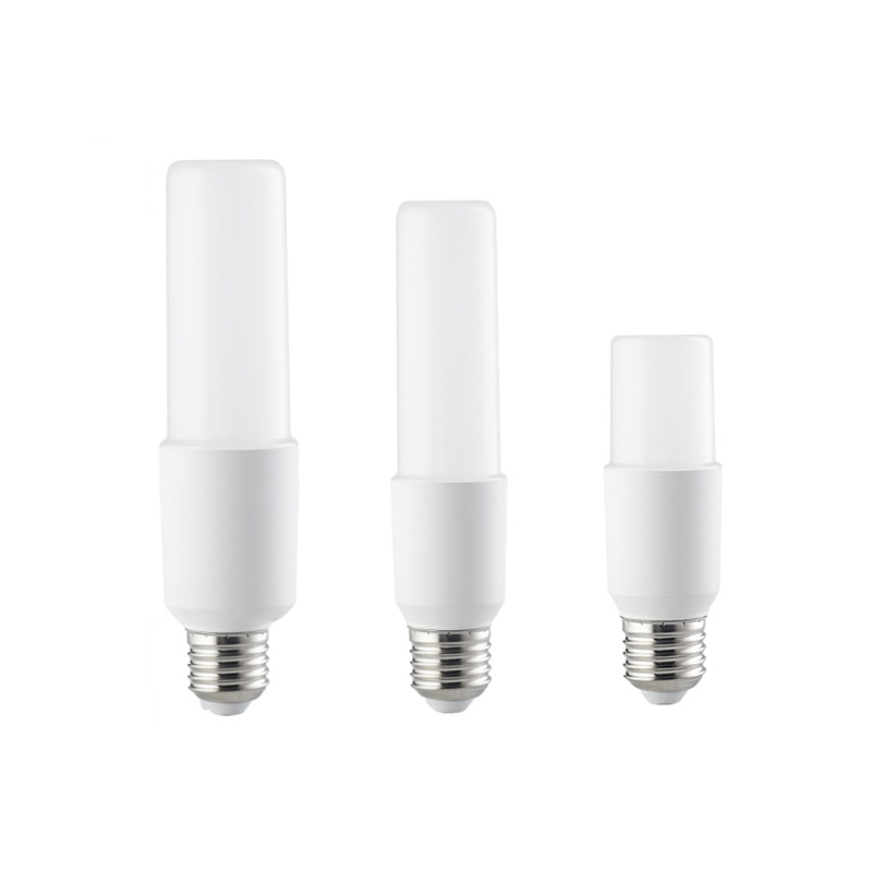 Plast-hliníkové hybridní mini svítilny LED řady T (základ E14/E27)